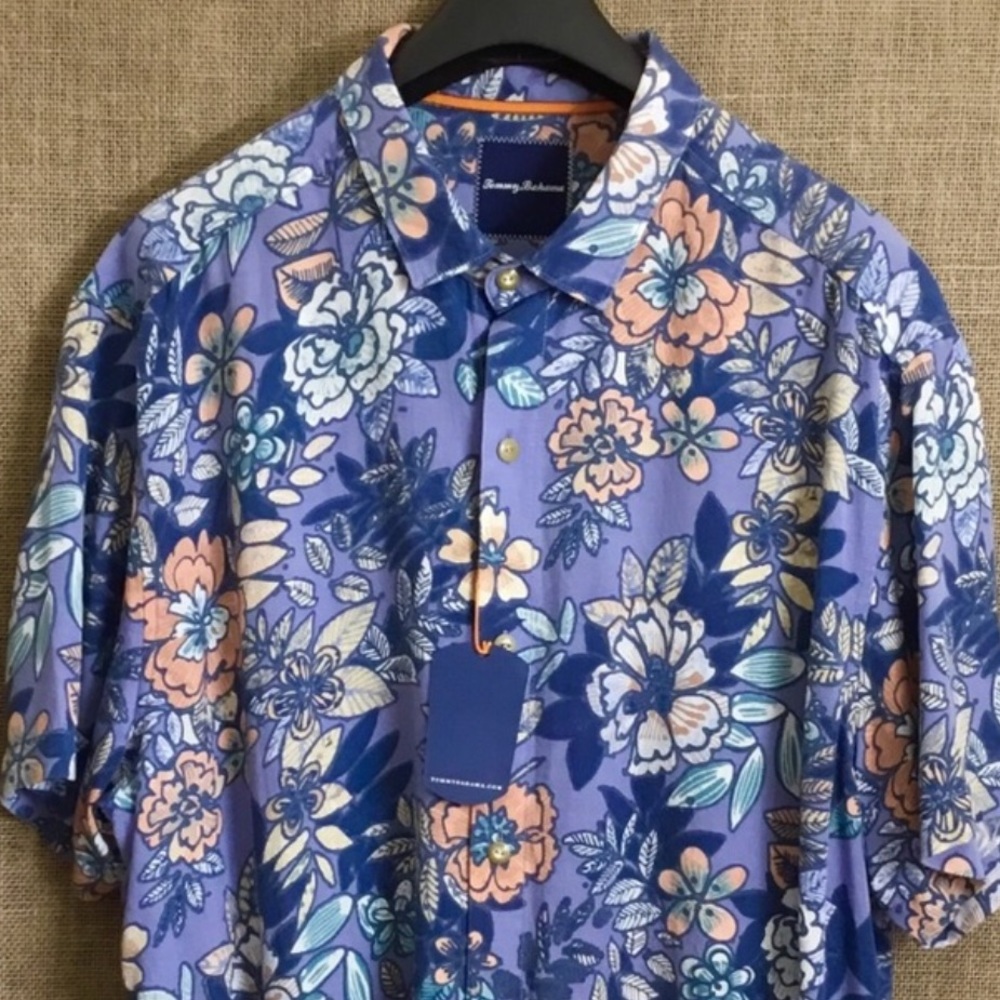 Tommy Bahama Short Sleeve Hawaiian Shirt XL
